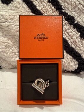 Hermès Croisette ring, .925 Sterling Silver
